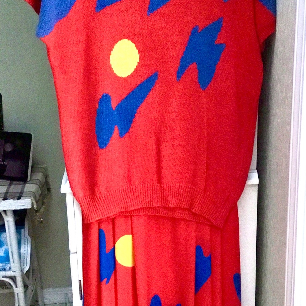 LADIES' SKIRT & SWEATER OUTFIT  by JAYMEE PAPELL